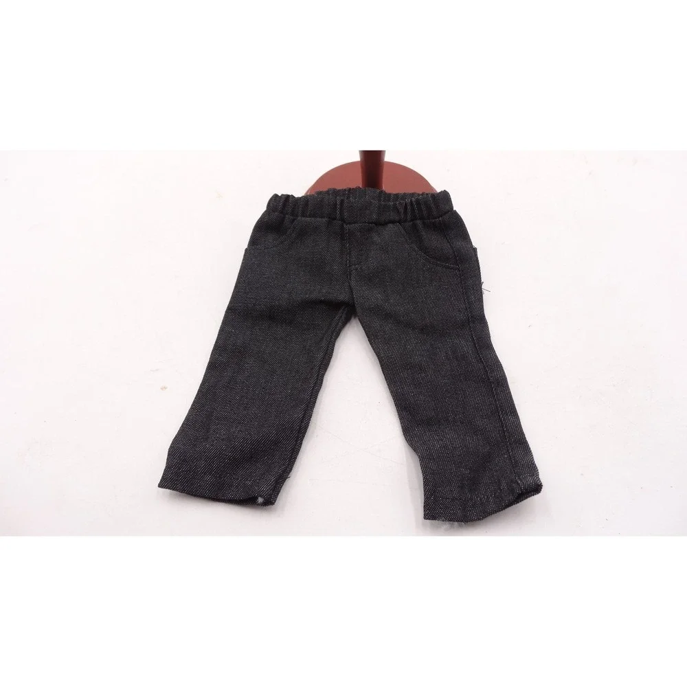 American Girl Doll Logan Outfit‎ Plaid Button Down Shirt and Denim Pants